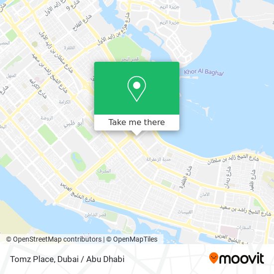 Tomz Place map