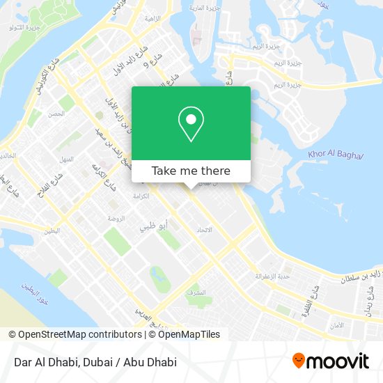 Dar Al Dhabi map