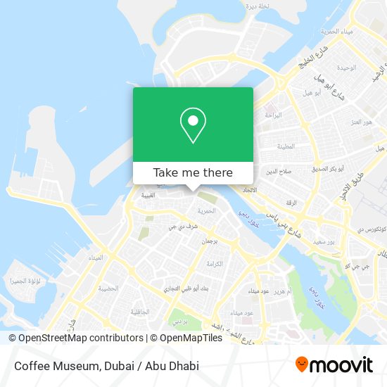 Coffee Museum map