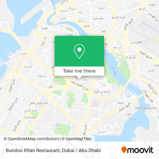 Bundoo Khan Restaurant map