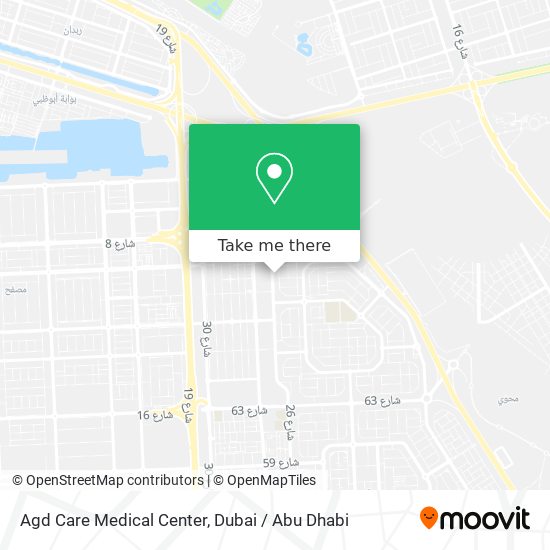 Agd Care Medical Center map