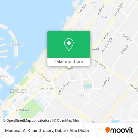 Madenat Al Khair Grocery map