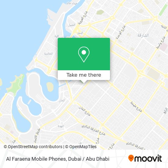 Al Faraena Mobile Phones map