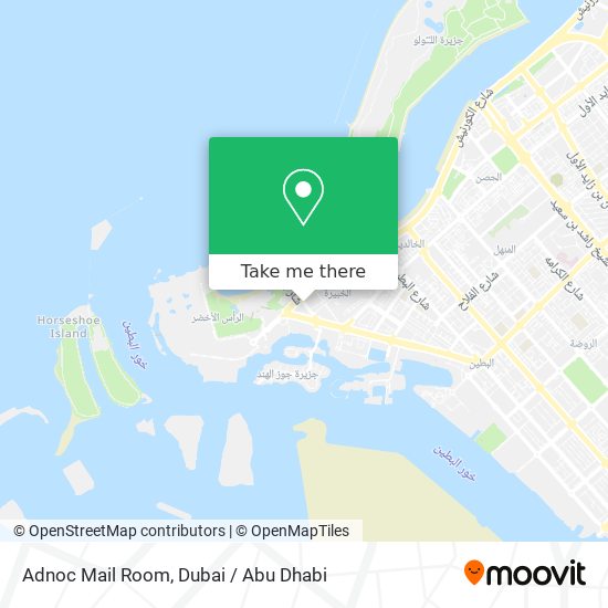 Adnoc Mail Room map