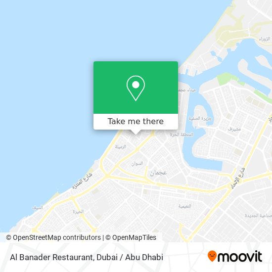 Al Banader Restaurant map