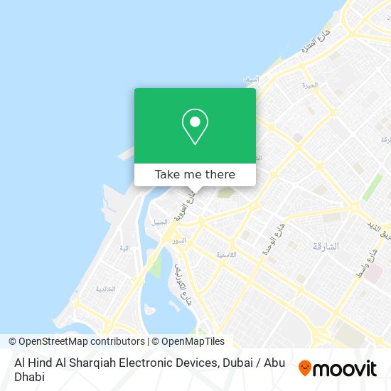 Al Hind Al Sharqiah Electronic Devices map