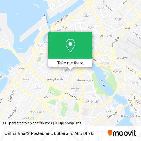 Jaffer Bhai’S Restaurant map