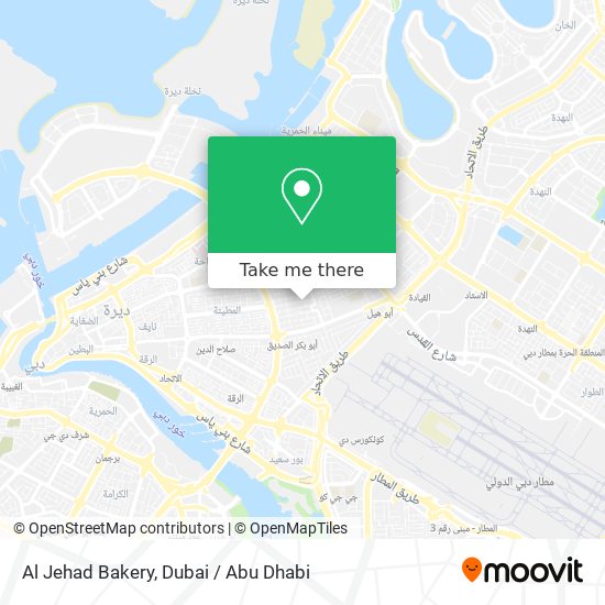 Al Jehad Bakery map