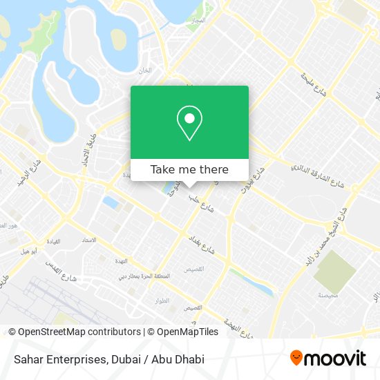 Sahar Enterprises map
