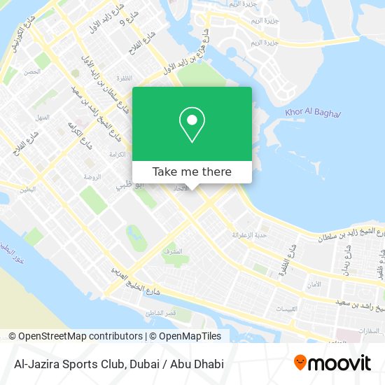 Al-Jazira Sports Club map