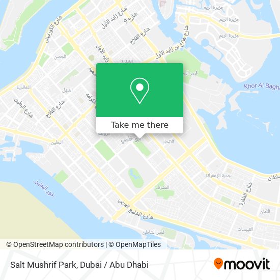 Salt Mushrif Park map