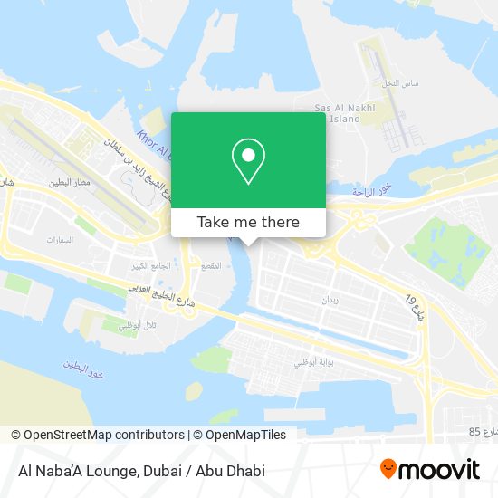 Al Naba’A Lounge map