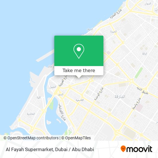 Al Fayah Supermarket map