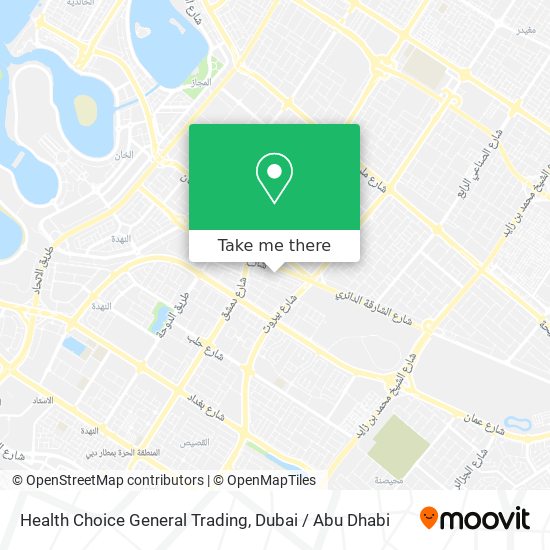 Health Choice General Trading map