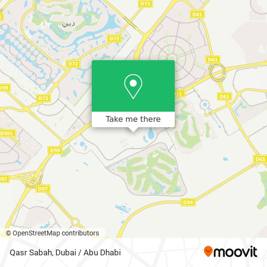 Qasr Sabah map