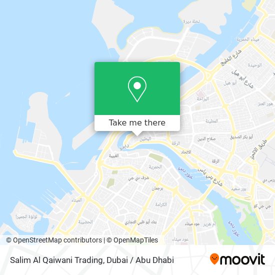 Salim Al Qaiwani Trading map