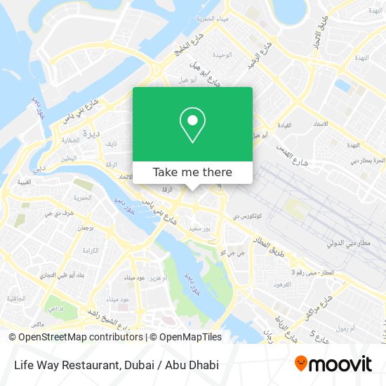 Life Way Restaurant map