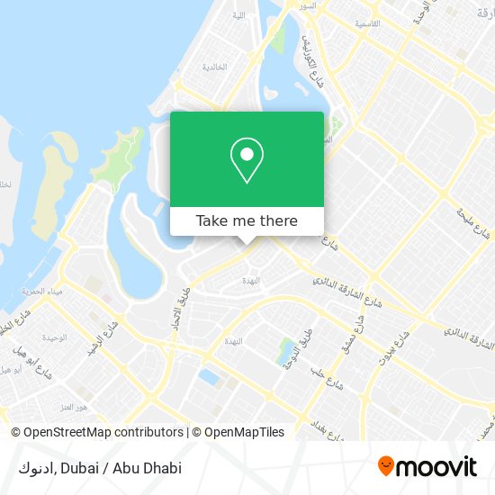 ادنوك map