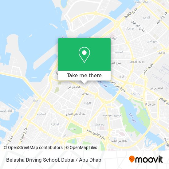 Belasha Driving School map