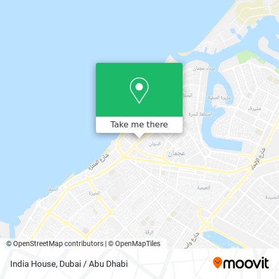 India House map