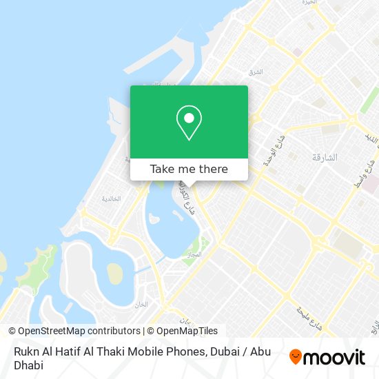 Rukn Al Hatif Al Thaki Mobile Phones map