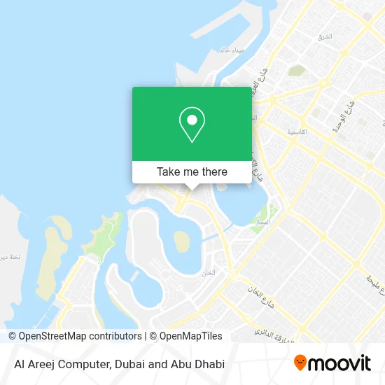 Al Areej Computer map