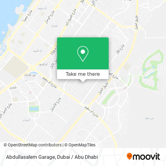 Abdullasalem Garage map