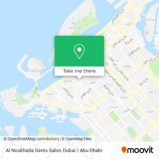 Al Noukhada Gents Salon map