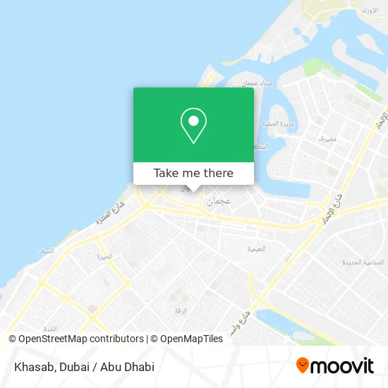 Khasab map