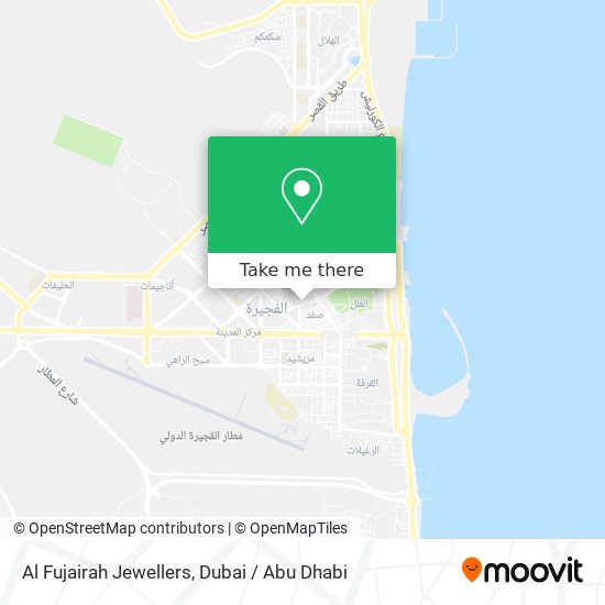 Al Fujairah Jewellers map