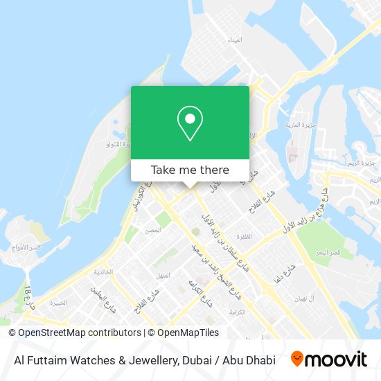 Al Futtaim Watches & Jewellery map