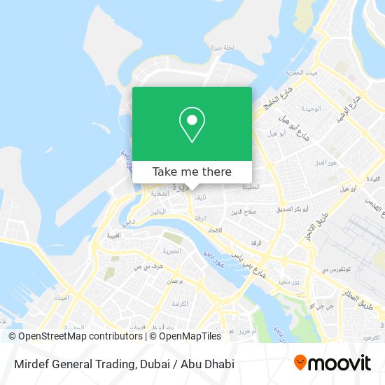 Mirdef General Trading map