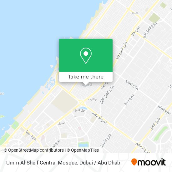 Umm Al-Sheif Central Mosque map