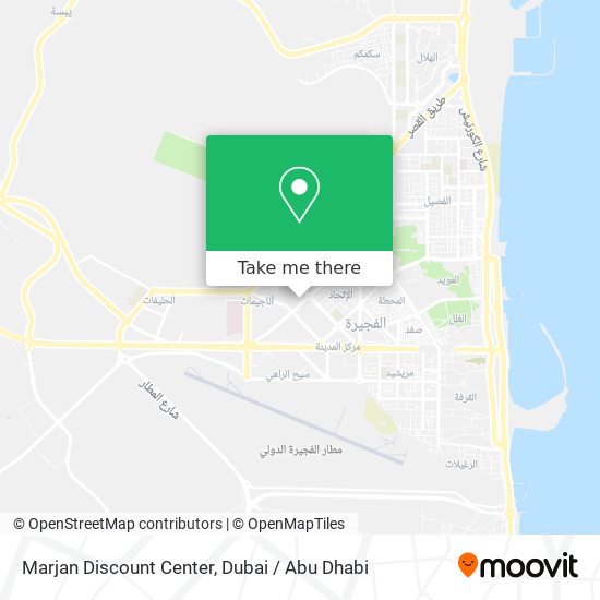 Marjan Discount Center map