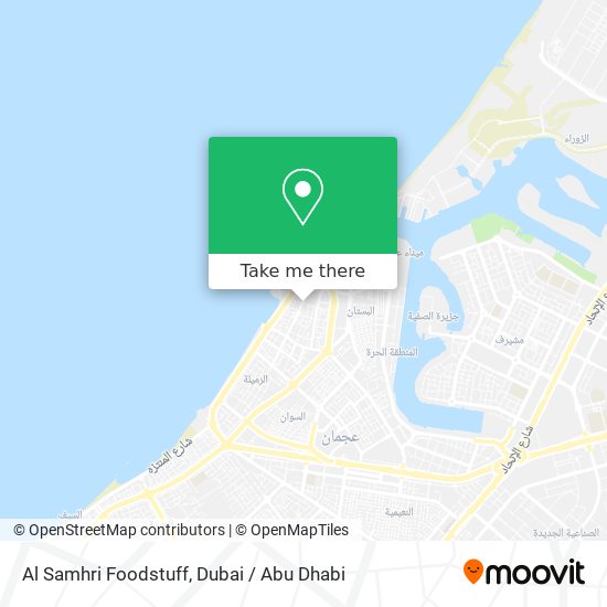 Al Samhri Foodstuff map