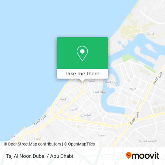 Taj Al Noor map