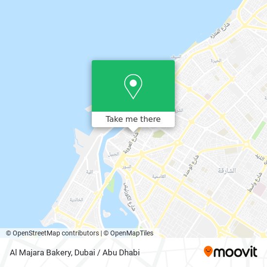 Al Majara Bakery map