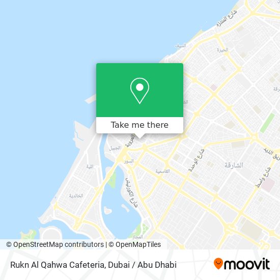 Rukn Al Qahwa Cafeteria map