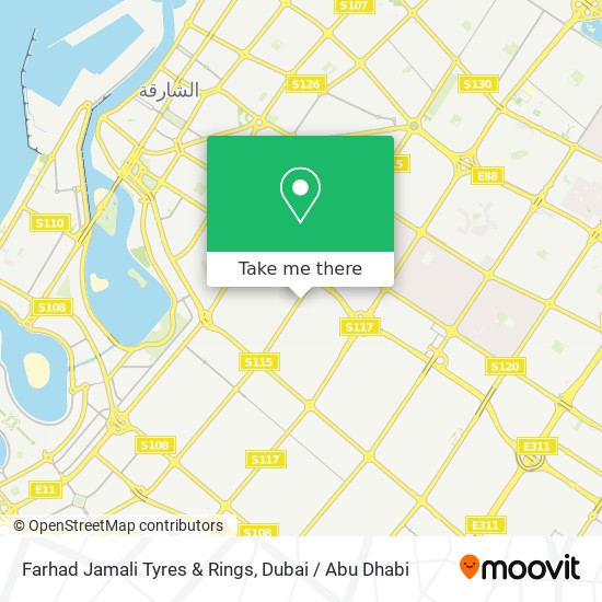Farhad Jamali Tyres & Rings map