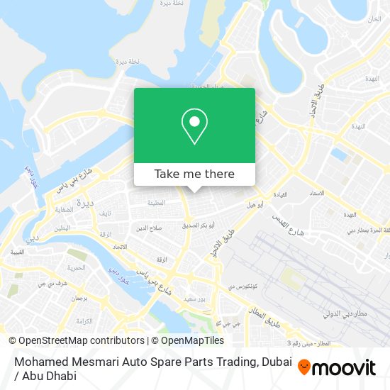 Mohamed Mesmari Auto Spare Parts Trading map