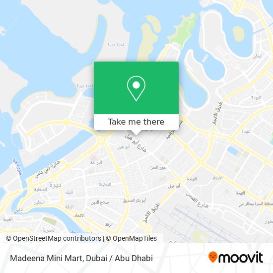 Madeena Mini Mart map