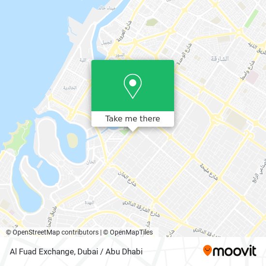 Al Fuad Exchange map