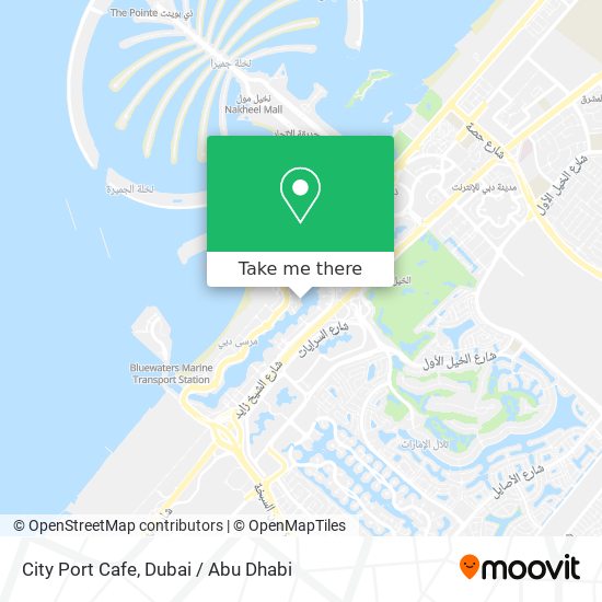 City Port Cafe map