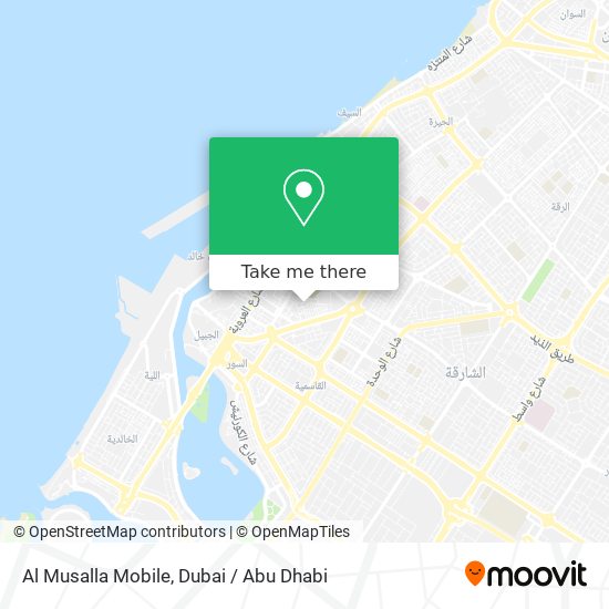 Al Musalla Mobile map