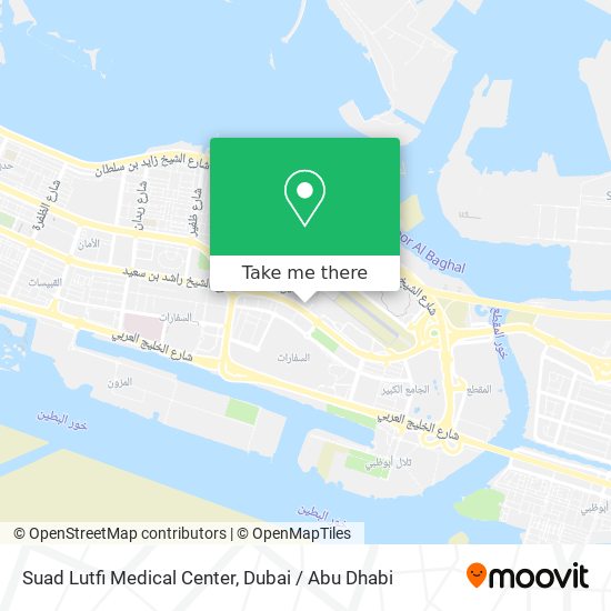 Suad Lutfi Medical Center map