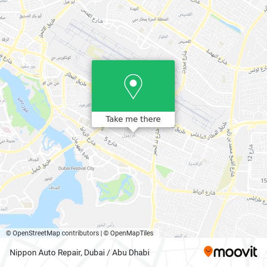 Nippon Auto Repair map