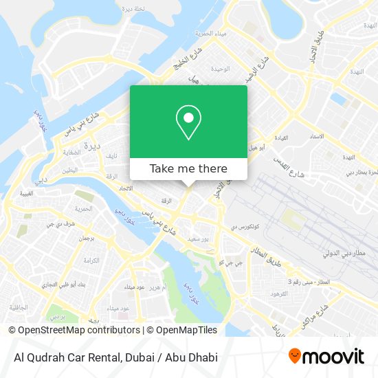 Al Qudrah Car Rental map