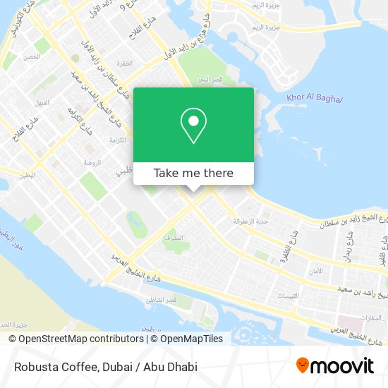Robusta Coffee map