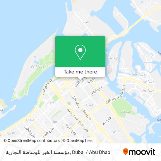 مؤسسة الخير للوساطة التجارية map