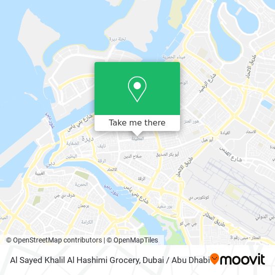 Al Sayed Khalil Al Hashimi Grocery map